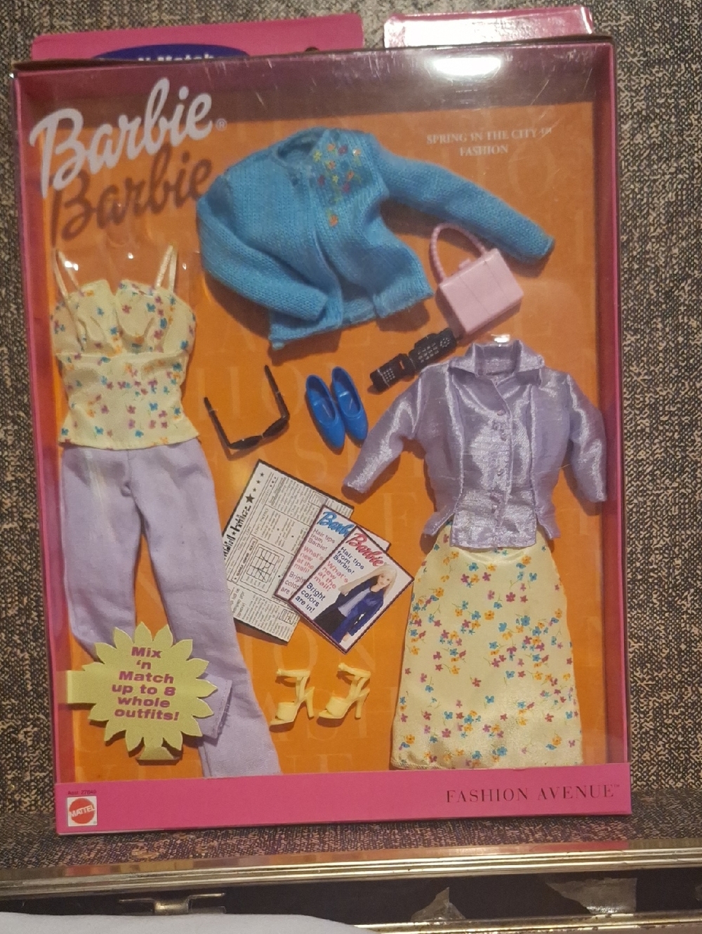 Vintage Barbie Fashion Avsnue Spring in the City Mix N' Match Outfit Set NRFB